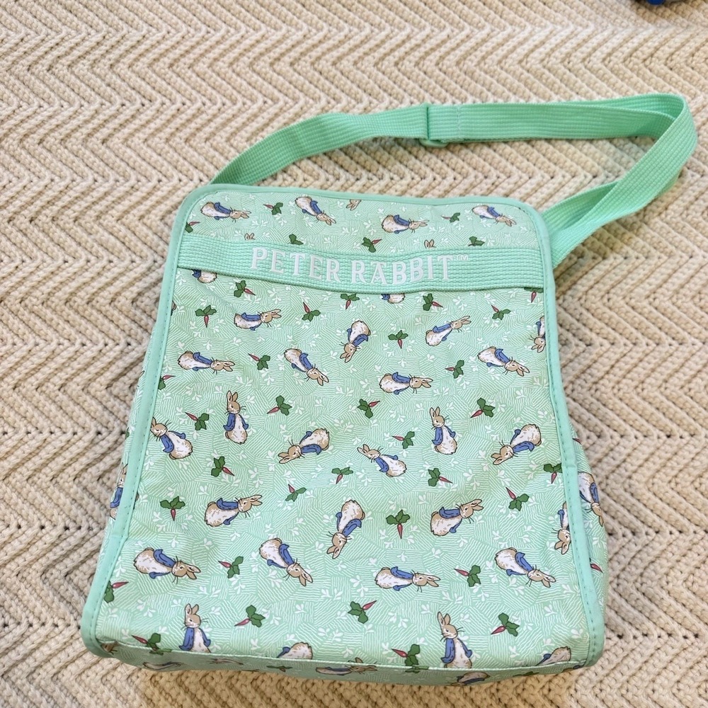 Peter Rabbit Green Hospital Baby Diaper Bag Enfamil Vintage 90s Easter Beatrix
